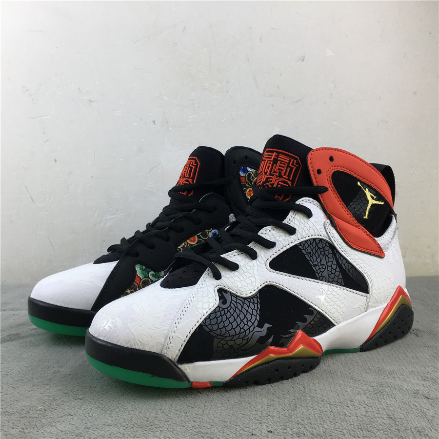 2020 Air Jordan 7 Retro China Dragon Print - Click Image to Close